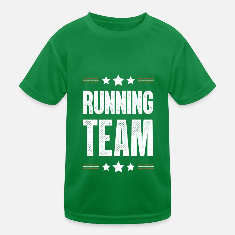 Running Team Kids Functional T-Shirt