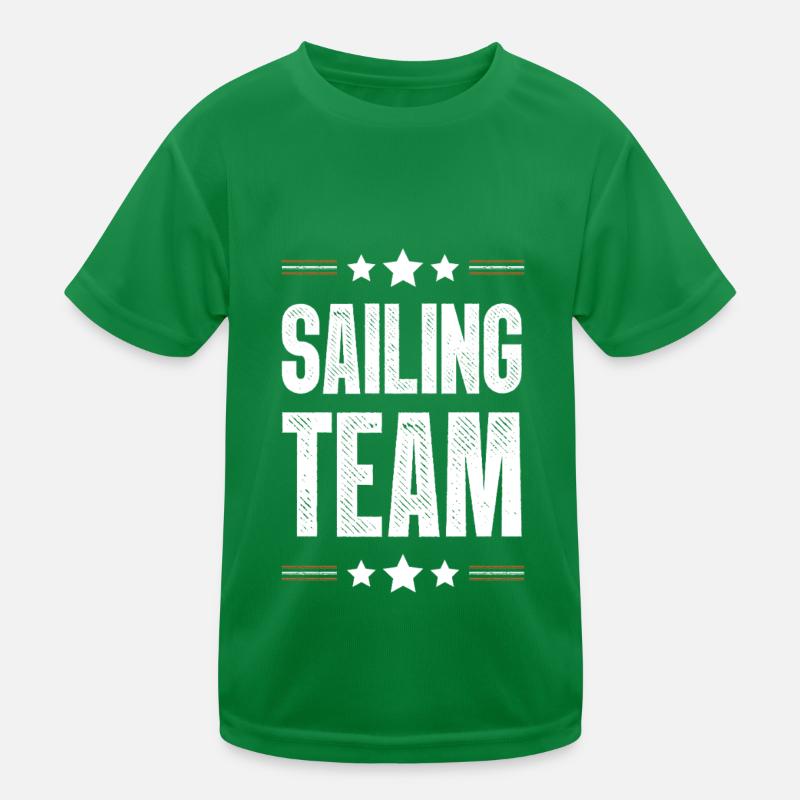 Sailing Team Kinder Funktions-T-Shirt