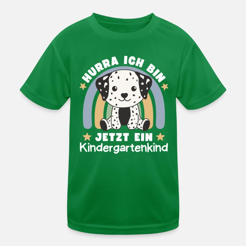 Hurra Ich Bin Jetzt Ein Kindergartenkind Kinder Funktions-T-Shirt