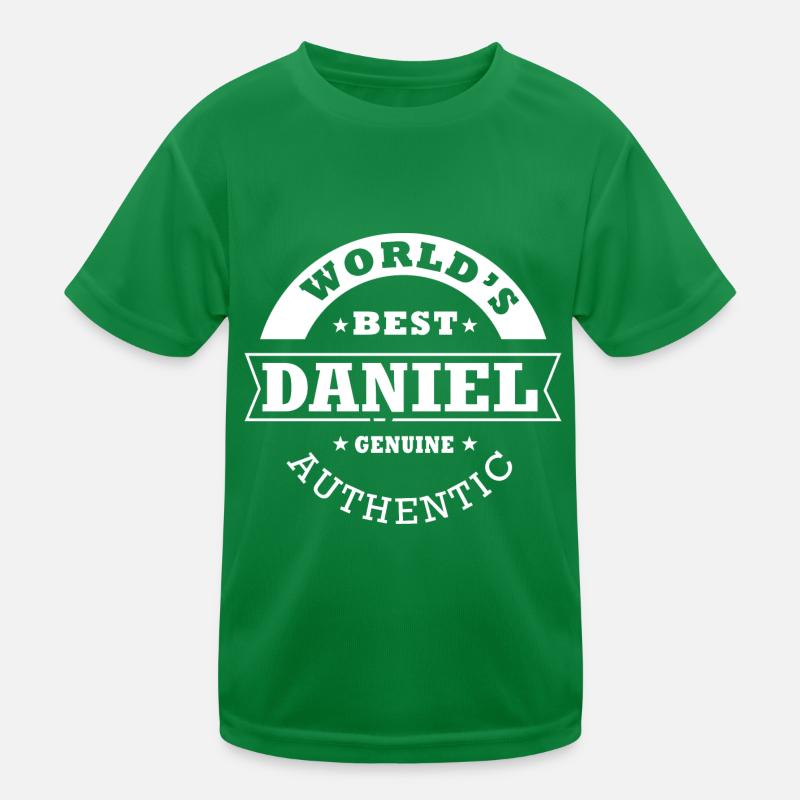 Daniel weltweit bester personalisierter Name daniel Kinder Funktions-T-Shirt