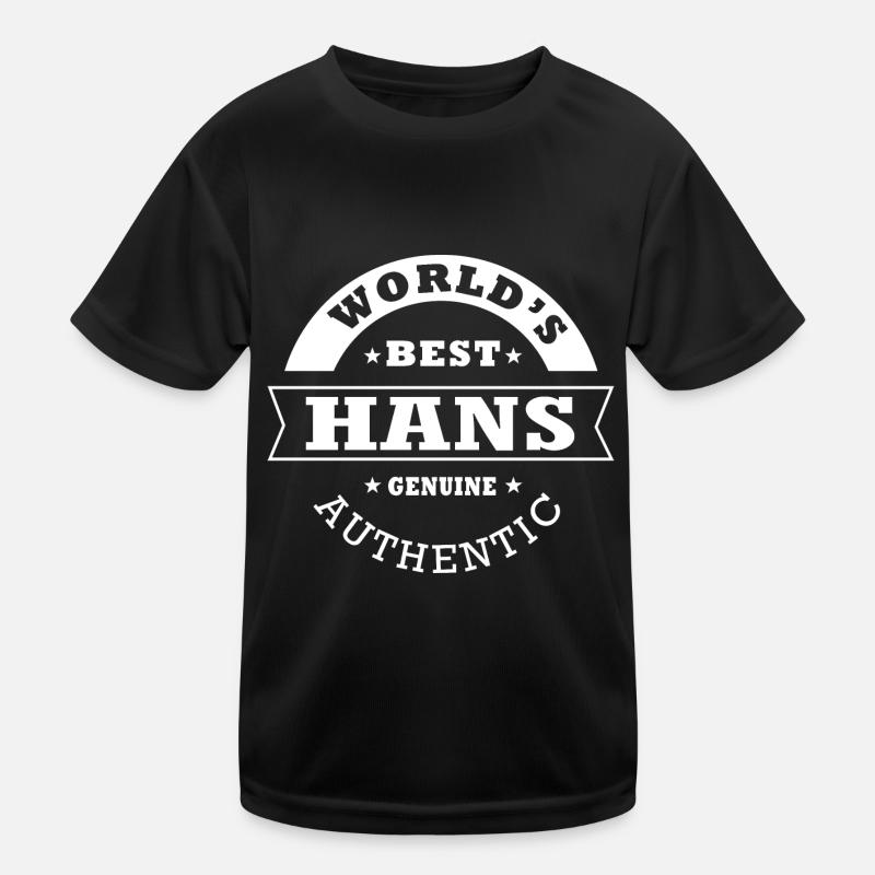 Hans Geschenkname hans Kinder Funktions-T-Shirt