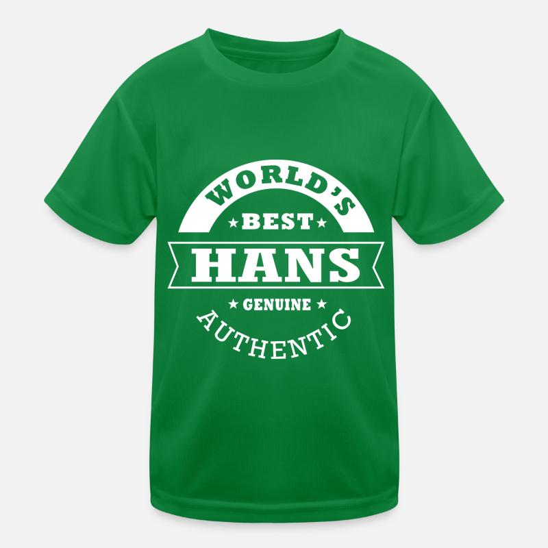 Hans Geschenkname hans Kinder Funktions-T-Shirt
