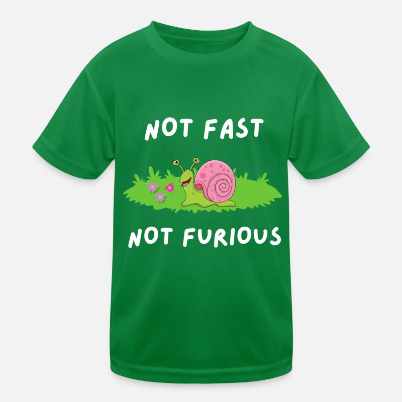 Pas rapide pas en colère T-shirt sport Enfant
