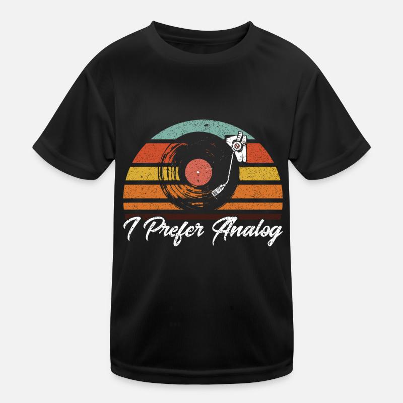 Record Collector Vinyl Record Collection Kids Functional T-Shirt
