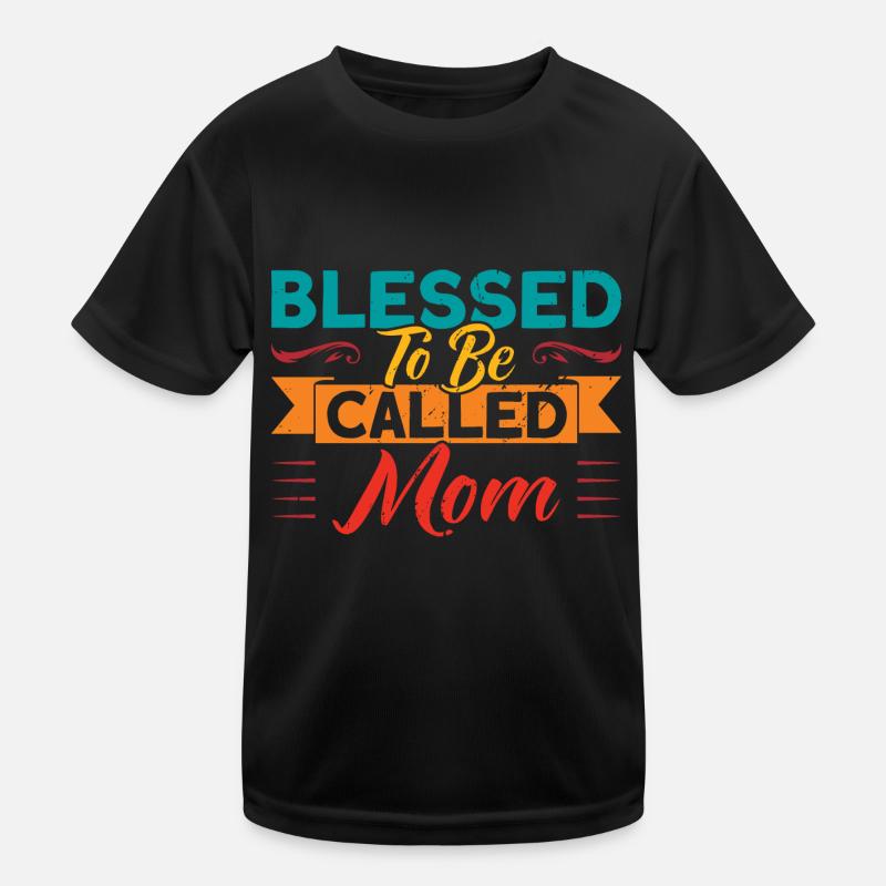 Passende Familie Mutter Muttertag Geschenk Kinder Funktions-T-Shirt