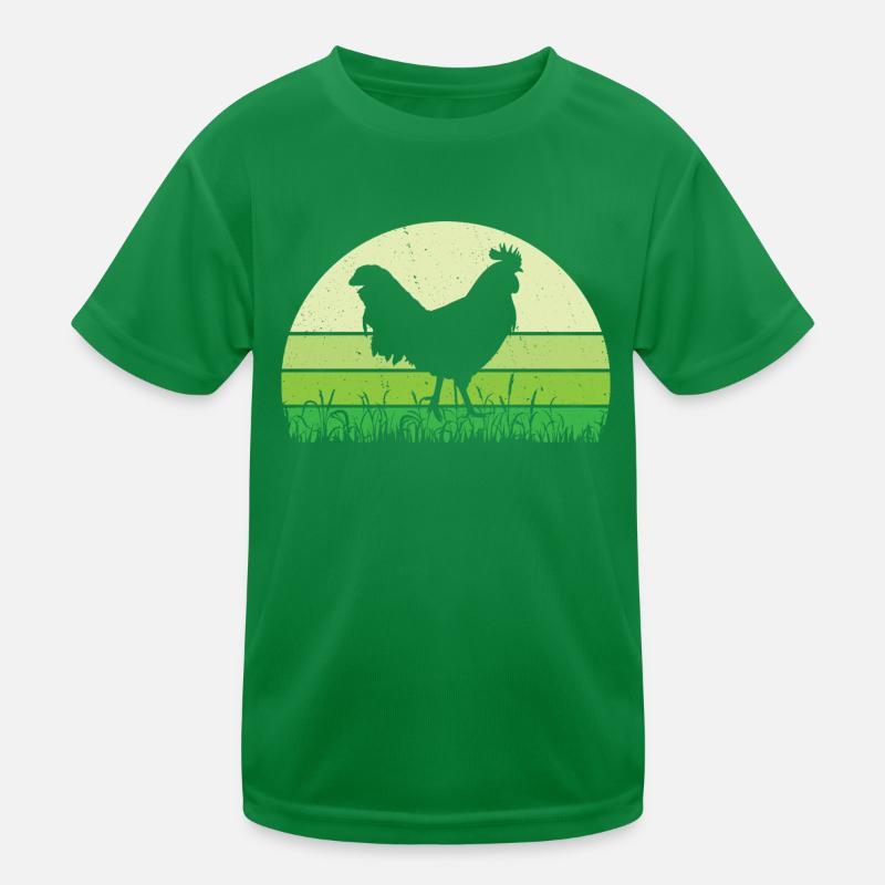 Rooster Kids Functional T-Shirt