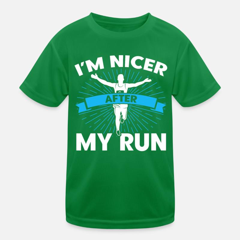 Running Runner Jogger Cadeau T-shirt sport Enfant