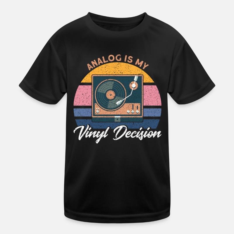 Disque vinyle LP Collector Cadeau T-shirt sport Enfant