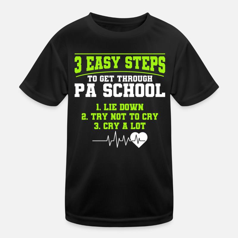 Study Assistant Physician Medical Student Gift Kids Functional T-Shirt