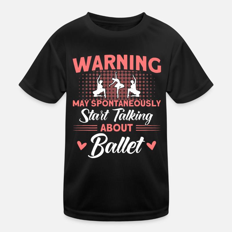 Danseuse de ballet Ballet Danse Ballet Filles T-shirt sport Enfant