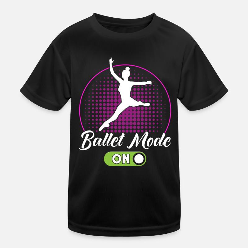 Ballet Danse Ballet Filles Ballet Danse T-shirt sport Enfant