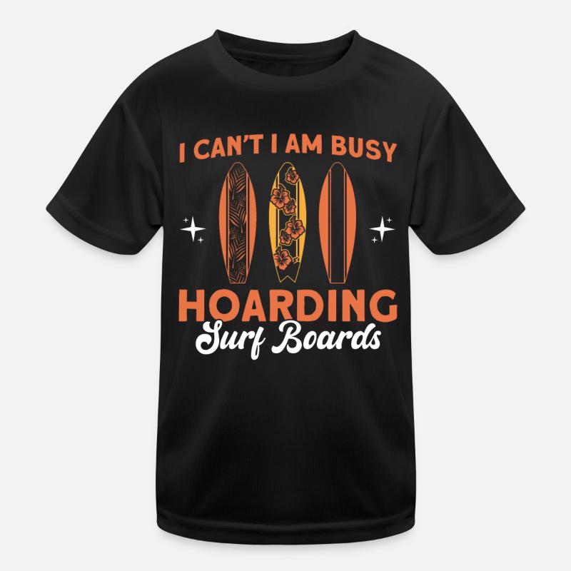 Sammeln Surfen Sammlung Geschenk Kinder Funktions-T-Shirt