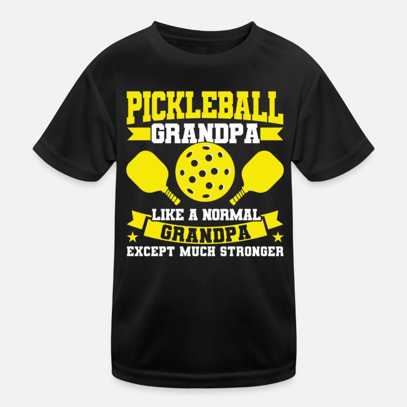 Pickleball Pickleball spielen Paddleball Geschenk Kinder Funktions-T-Shirt