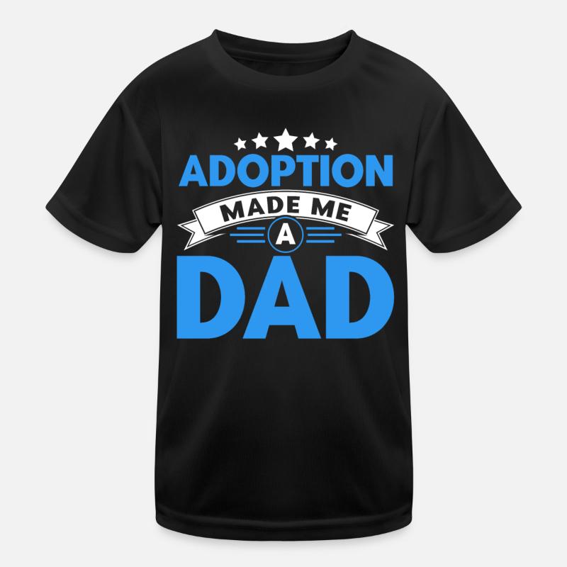Adoption Adoptiveltern Pflegeeltern Geschenk Kinder Funktions-T-Shirt