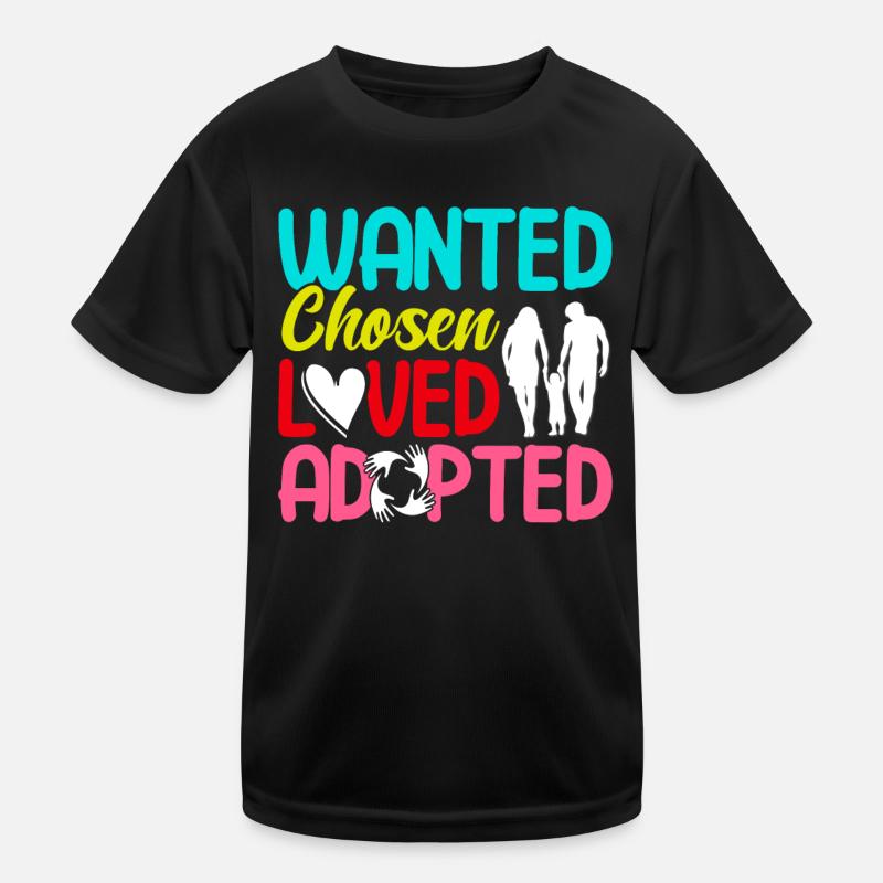 Adoption von Kindern Adoption Pflegeeltern Kinder Funktions-T-Shirt
