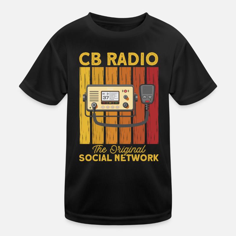 Le code Morse transmet la radio amateur T-shirt sport Enfant