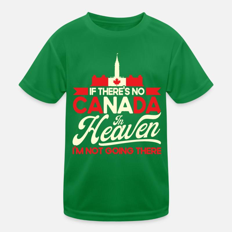 Canadian Roots Canada Holidays Canada Gift Kids Functional T-Shirt