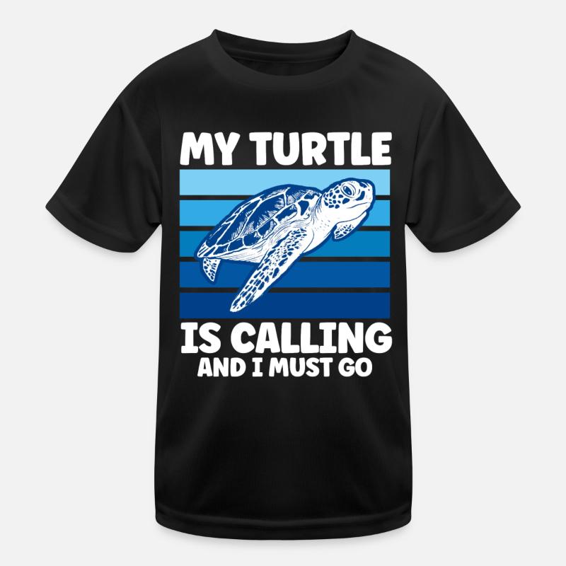 Turtle keeping Sea turtles Turtles Kids Functional T-Shirt