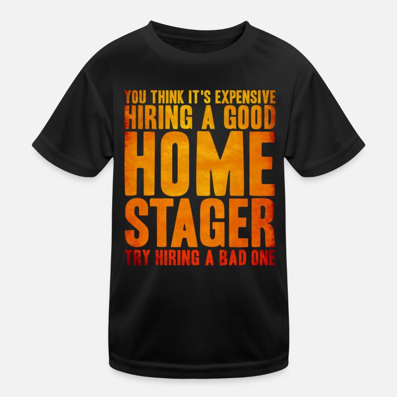 Interior Designer House Presentation Home Furnishings Kids Functional T-Shirt