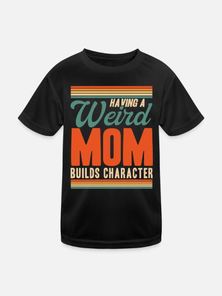 Irony Sarcastic Black Humor Gift - Kids Functional T-Shirt - black - Front