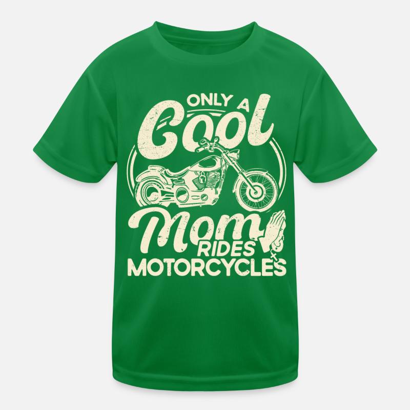 Chopper Glaube Christlich Geschenk Kinder Funktions-T-Shirt