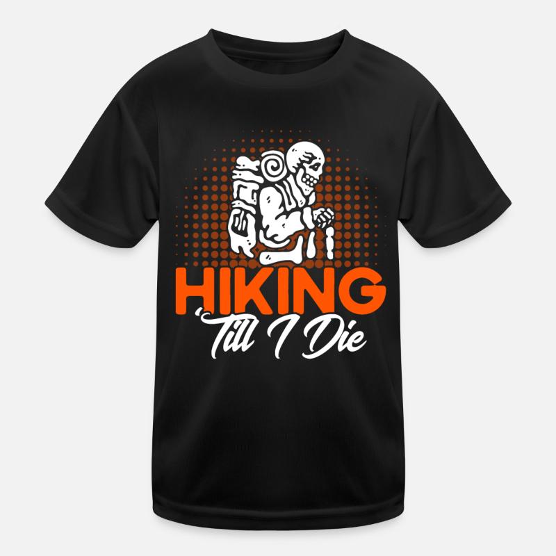 Hiking Backpacking Gift T-shirt sport Enfant