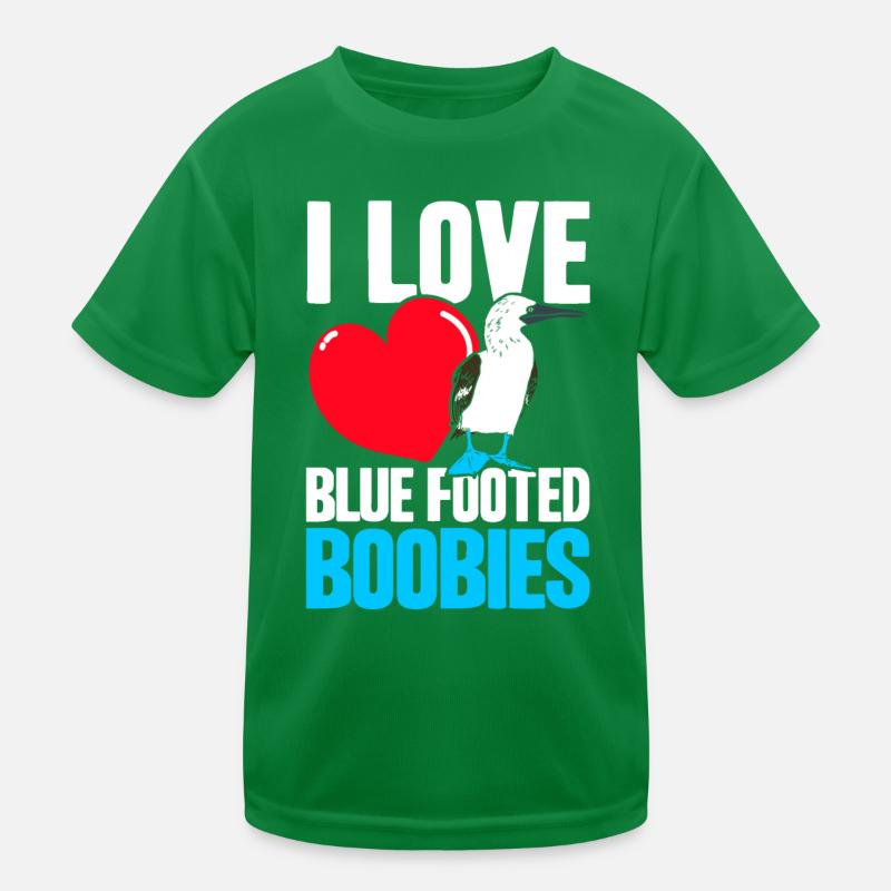 Gannet Bird Seabird Gift Kids Functional T-Shirt