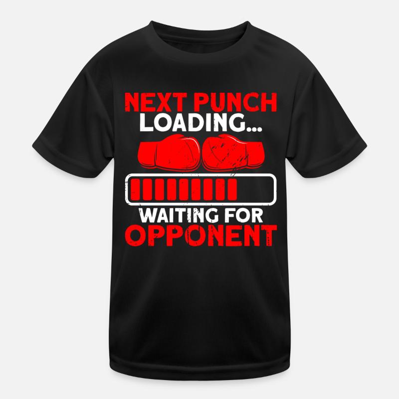 Next blow loads boxing gift Kids Functional T-Shirt