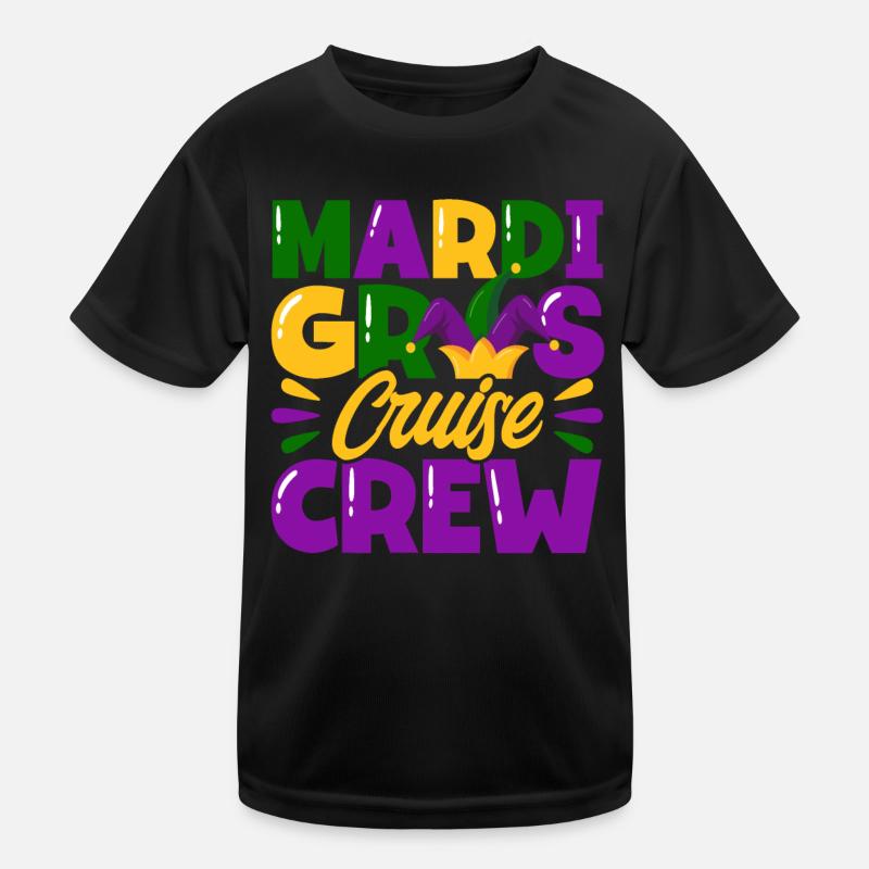 Mardi Gras Kreuzfahrt-Crew Mardi Gras Geschenk Kinder Funktions-T-Shirt