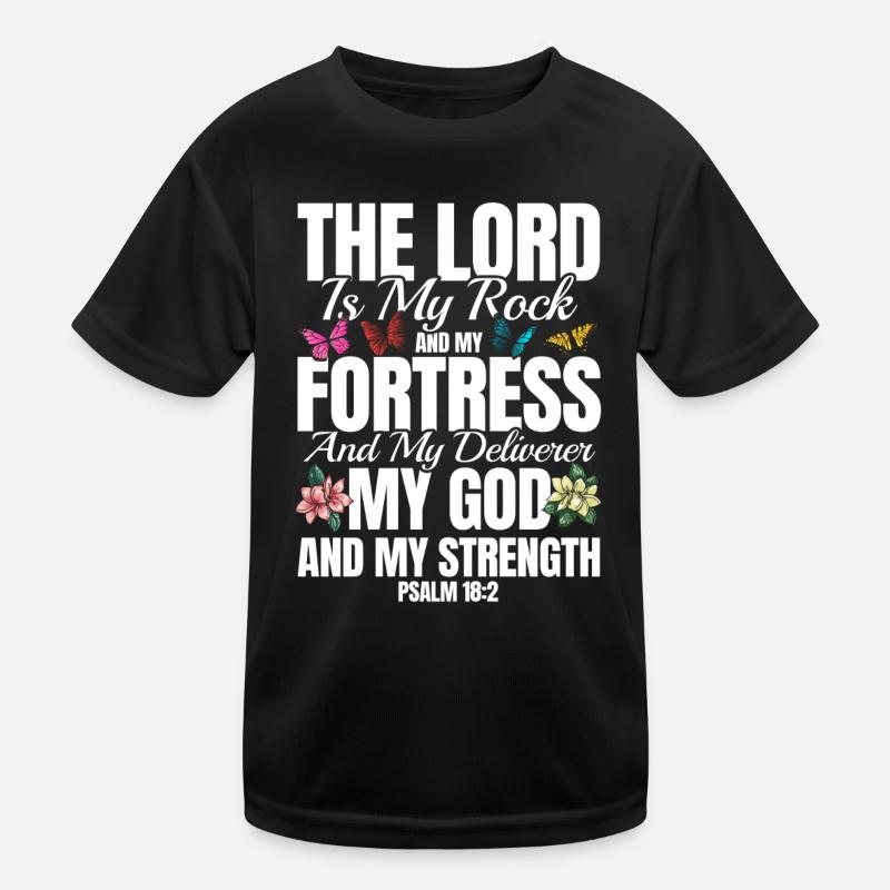 Religious Inspirational Bible Verse Gift Kids Functional T-Shirt