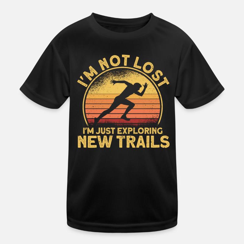 Ultramarathon Coureur Ultramarathon Ultralauf Gesche T-shirt sport Enfant