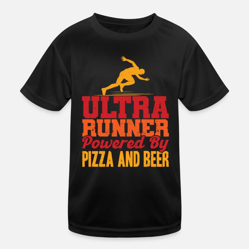 Trail Running Ultrarunning Ultramarathon Gift Kids Functional T-Shirt
