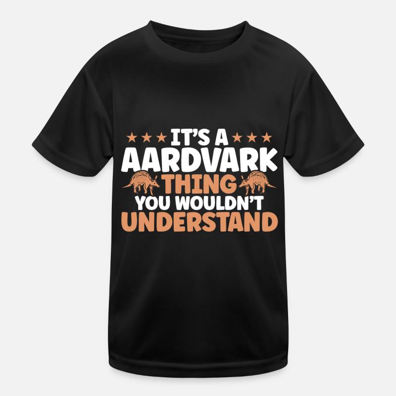Aardvark Aardvark lover Love Aardvark Gesch Kids Functional T-Shirt