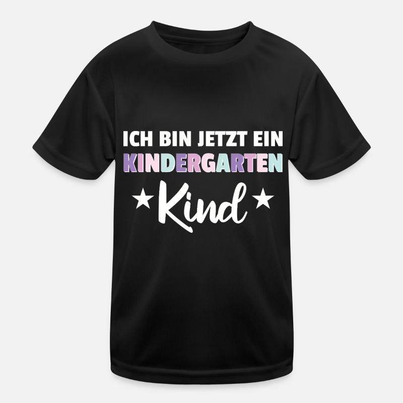 ich bin jetzt ein Kindergartenkind 2025 Kinder Funktions-T-Shirt