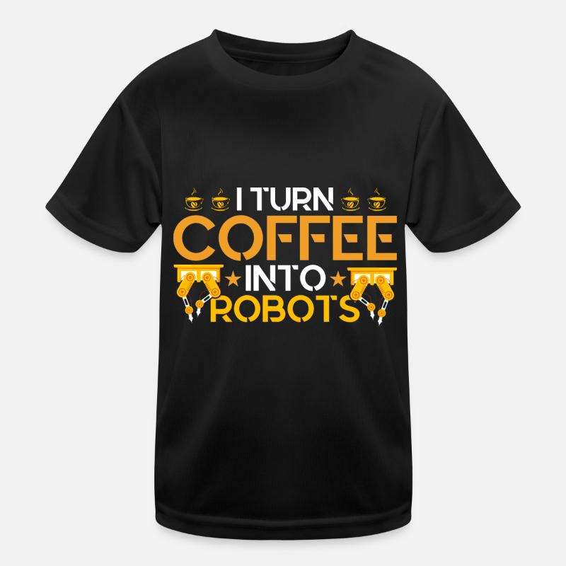 Engineer Teacher Robotics Technology Gift Kids Functional T-Shirt