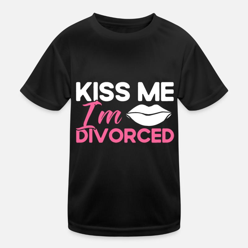 Scheidung Geschiedene Geschieden Geschenk Kinder Funktions-T-Shirt