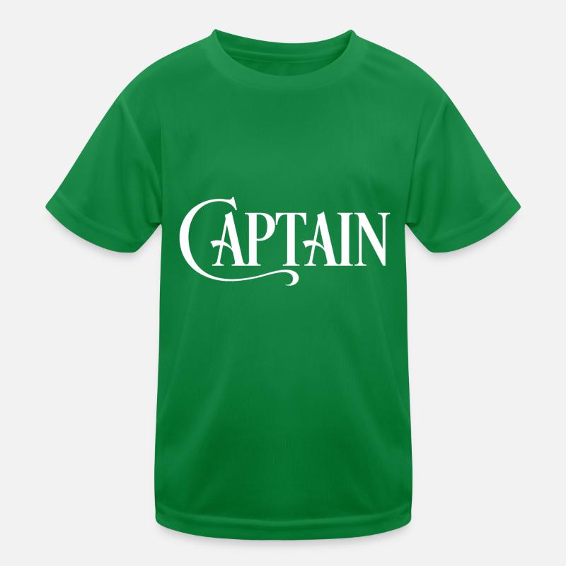 Captain Kids Functional T-Shirt