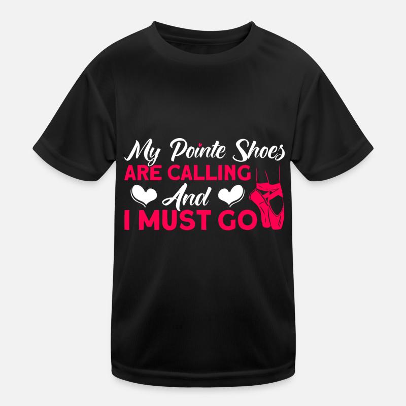 Ballet Filles Ballet Danse Ballet Danse T-shirt sport Enfant