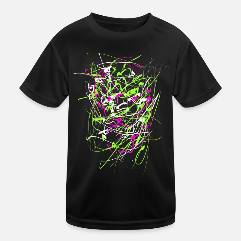 Abstract Kids Functional T-Shirt