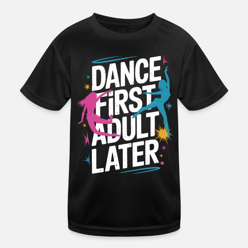 Tanzen Tänzer Tanzen Kinder Funktions-T-Shirt