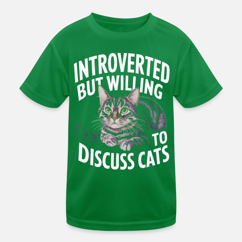 Introvert, antisocial, introvert Kids Functional T-Shirt