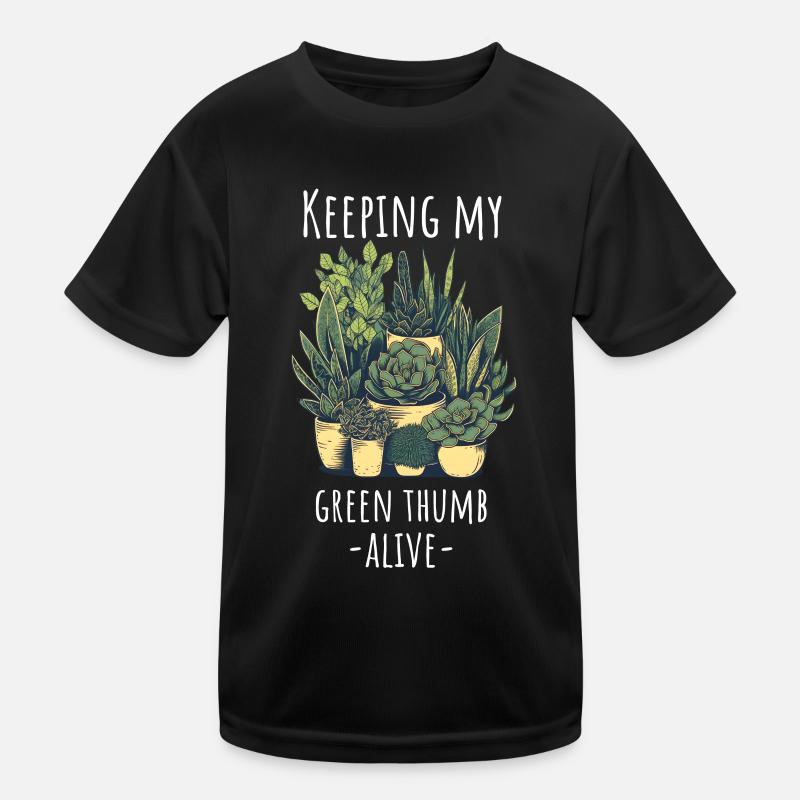 Sukkulenten Lustiger Spruch Kinder Funktions-T-Shirt