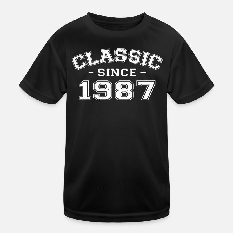 Vintage 1987 Geburtstagsgeschenk 1987 Klassiker Kinder Funktions-T-Shirt