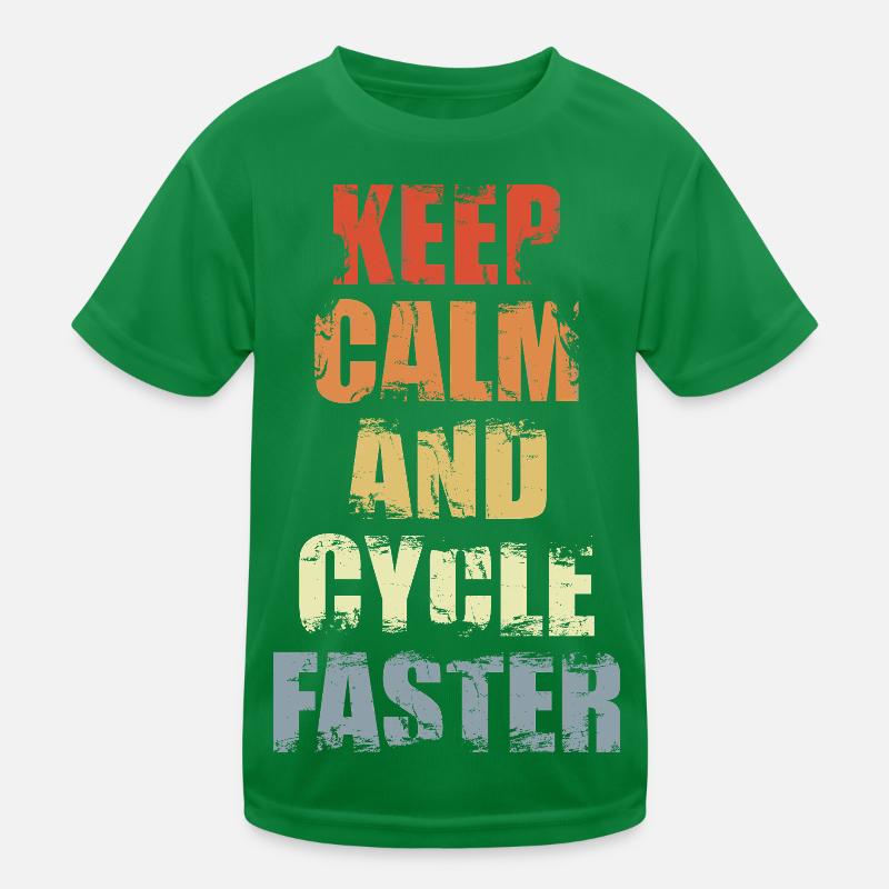 Cycliste calme T-shirt sport Enfant