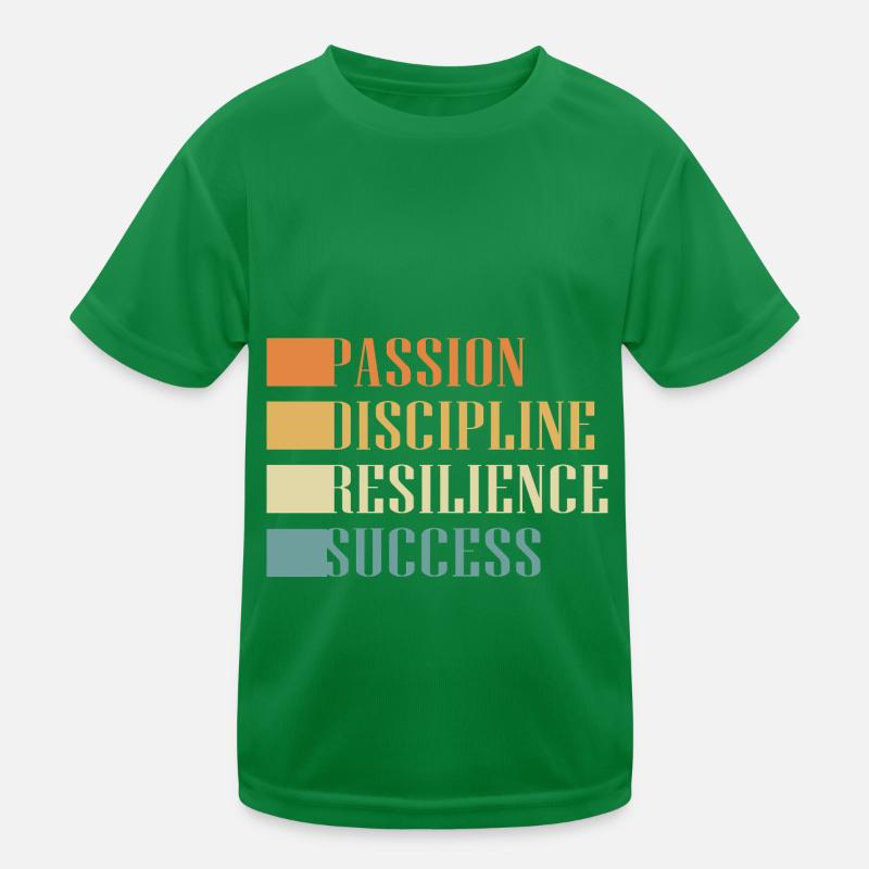 Workaholic Resilience Kids Functional T-Shirt