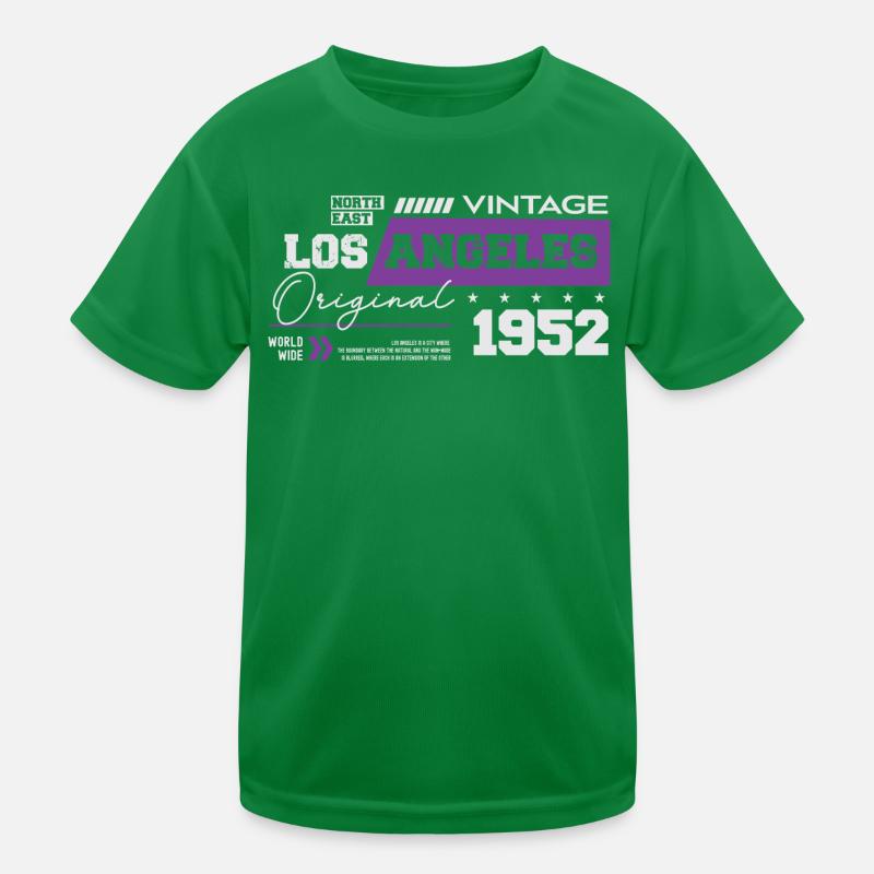 1952 Vintage Born Legend 72 Anniversaire T-shirt sport Enfant