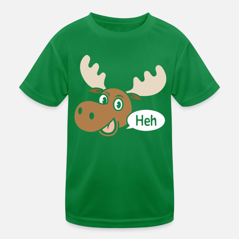 Amused Moose Kids Functional T-Shirt