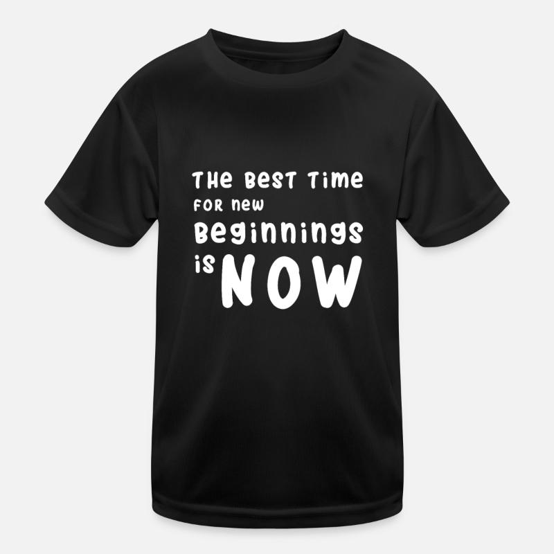 Printemps Sentiment de printemps Nouveau cadeau de début T-shirt sport Enfant