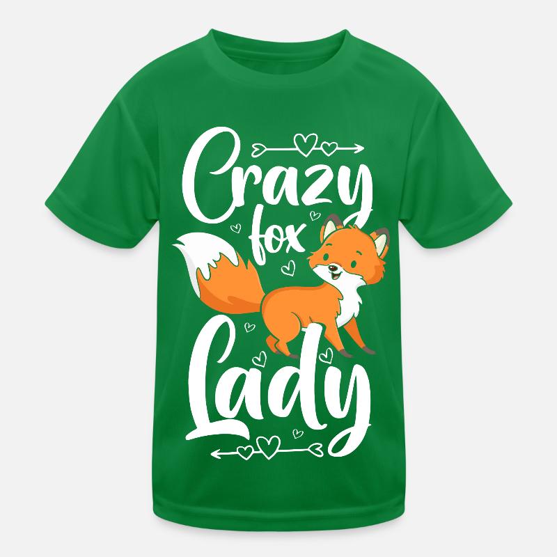 Fuchs Füchse Kinder Funktions-T-Shirt