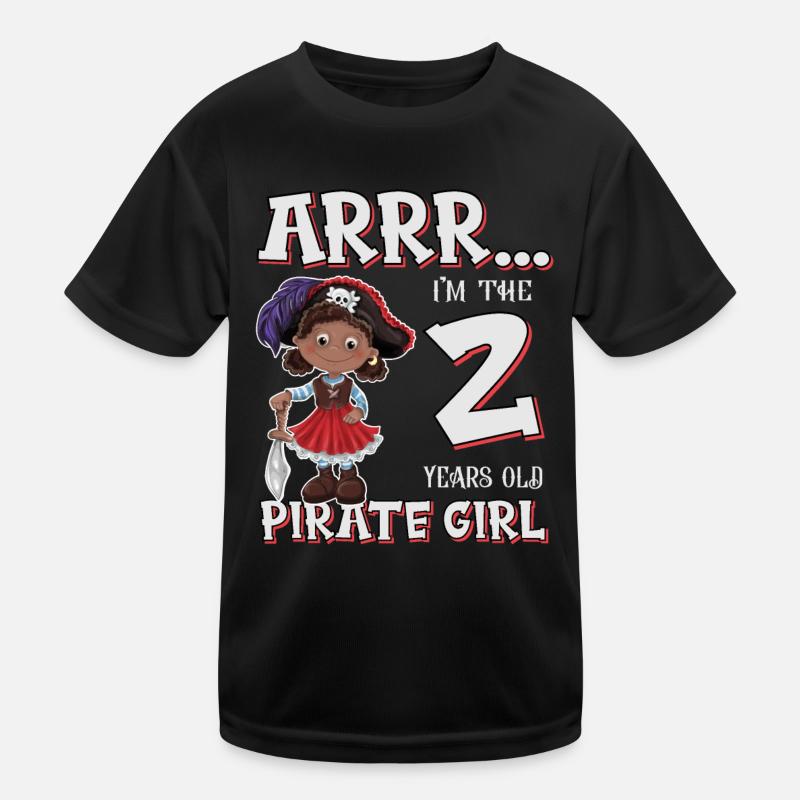 Pirate Boy 2 ans pirate 2ème anniversaire T-shirt sport Enfant
